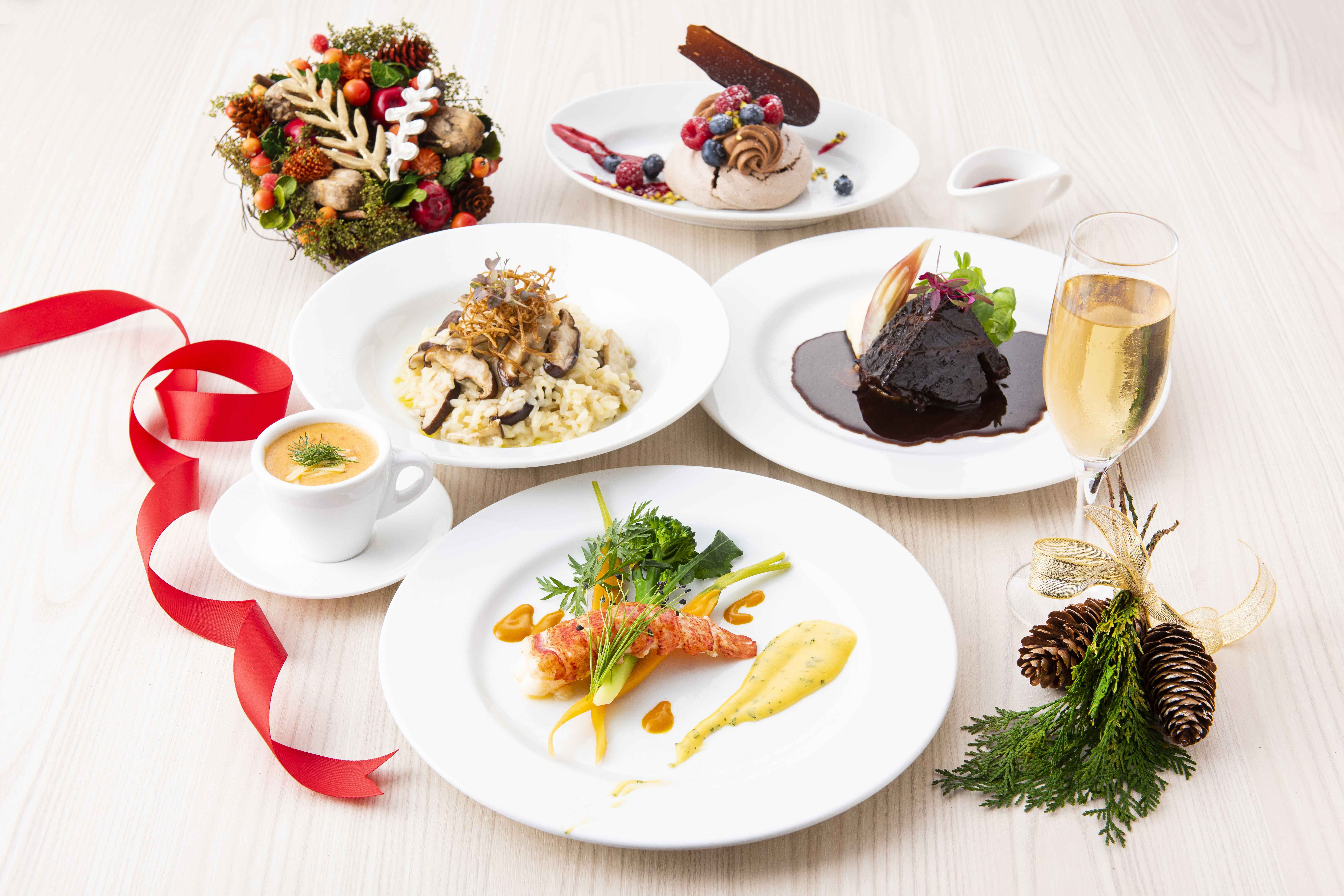 サラベス 東京店 品川店 名古屋店 クリスマス ディナーコース 12 21 Wdi Group World Dining Inspirations